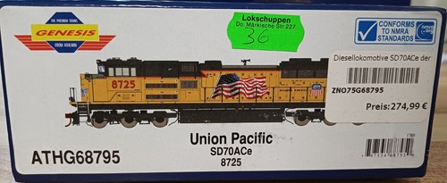 H0 Athearn Genesis SD70Ace Union Pacific DIGITAL - Bild 5 von 5
