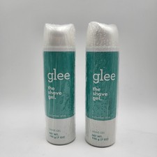 2 pcs Glee The Shave Gel Cucumber Aloe 7 Oz. New Sealed