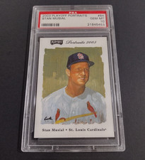 2003 PLAYOFF PORTRAITS STAN MUSIAL #84 PSA 10 (POP 4, RARE!)