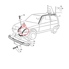 Pare-choc avant Lancia Y10