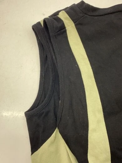 MAISON MARGIELA MM6 Vestito senza maniche M Cotone BLK S32CT0747