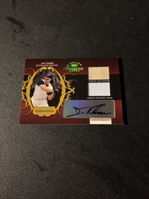 2003 Timeless Treasures Jim Thome Classic Combos Game Used Jersey Auto Gold 1/10