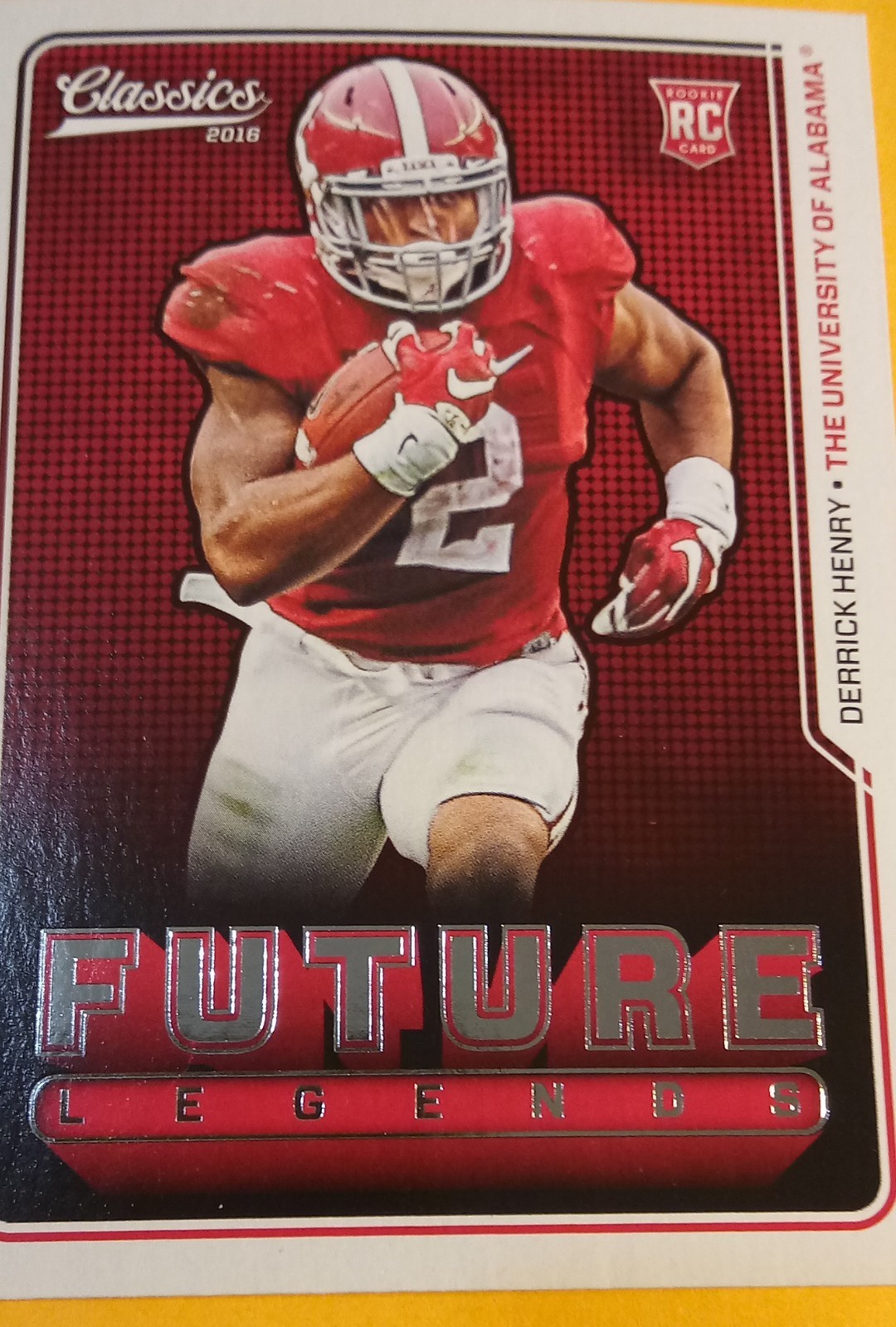Derrick Henry Panini Classics Future Legends #16 Base