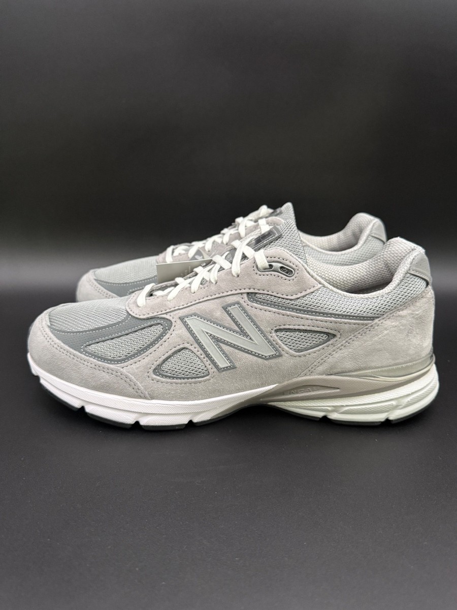 Size 9.5 - New Balance 990v4 Made in USA Grey Silver for sale