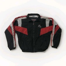 Vintage FILA Windbreaker Men  s Jacket Size Large Black, Red, Gray