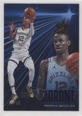 2020-21 Panini Chronicles Essentials Blue 35/99 Ja Morant #233 0y42