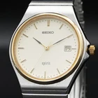 [Near MINT]  Vintage SEIKO spirit 5P32-6B30 Men's Watch Quartz From Japan Date