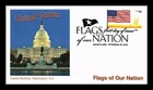 DR JIM STAMPS US COVER UNITED STATES FLAGS OF OUR NATION FDC FLEETWOOD