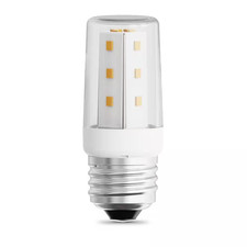 40-Watt Equivalent T9 Short Clear Glass E26 Refrigerator Appliance LED Light Bul