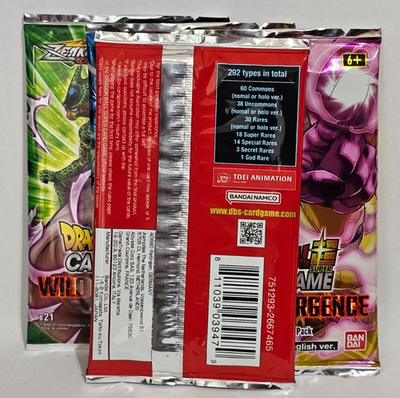 Dragon Ball Super Wild Resurgence Booster Pack DBS Zenkai Series 4