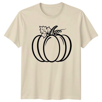 Pumpkin Autumn Seasonal Herren T-Shirt Damen Graphic Tee Unisex Herbstbekleidung