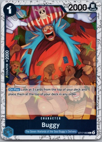 Buggy ST17-003 Pirate Foil Premium Booster -The Best- Vol. 2 (PRB-02) One Piece TCG