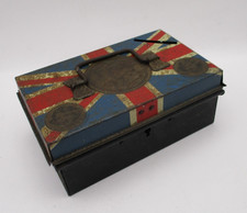 Vintage WW2 Union Jack & Royal Family Money Box - Memorabilia