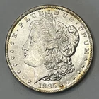 1885-O Morgan SILVER Dollar $1 BU Condition with Toning