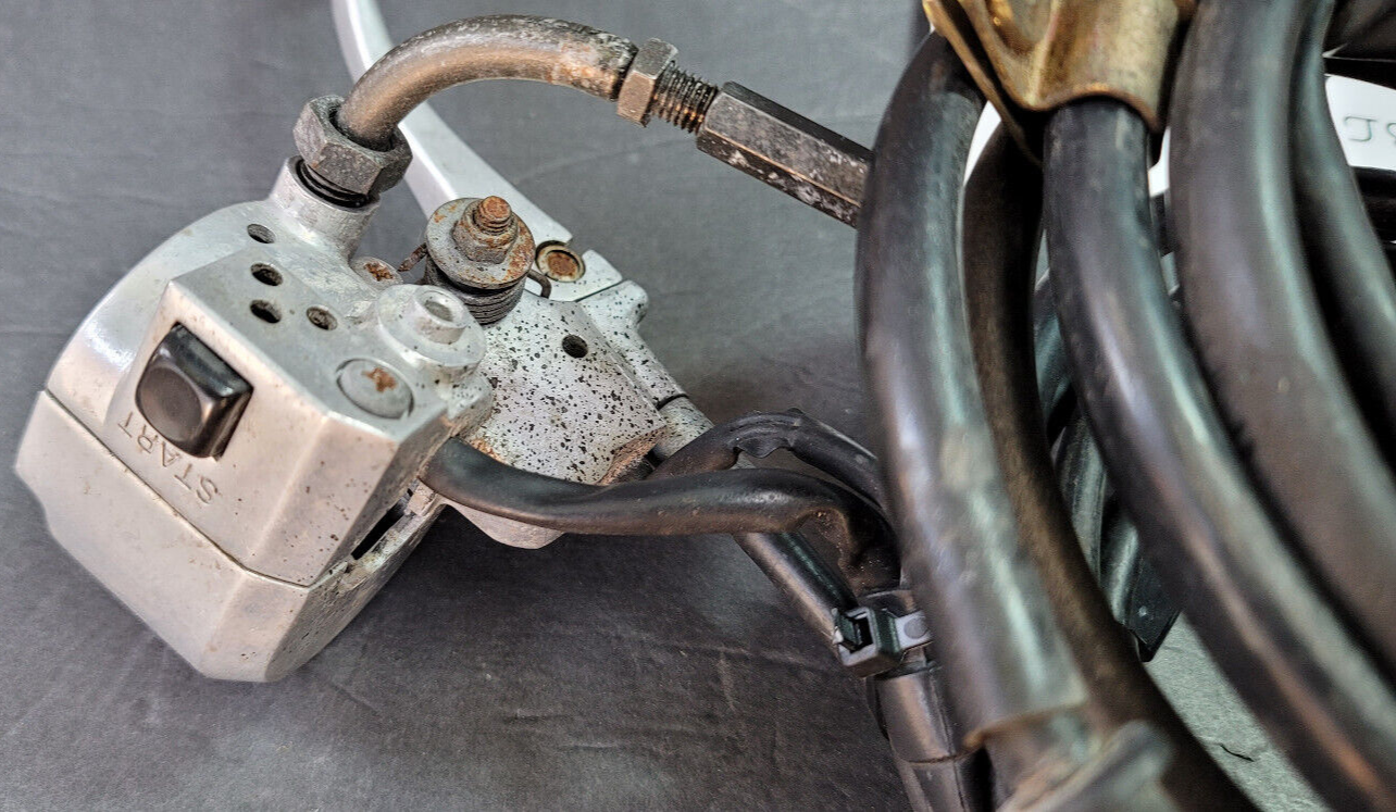 Honda Ruckus Throttle, Brake Controls Cables Complete OEM/Stock 2003