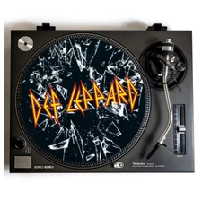 DEF LEPPARD Turntable Slipmat for Vinyl Records 12" DJ Slip Mat record player lp