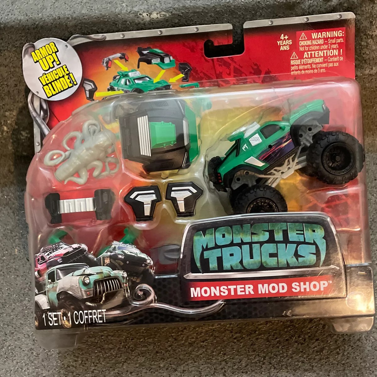 Spin Master Monster Trucks 1 64 Scale Mod Shop MVP Truck Vehicle 3