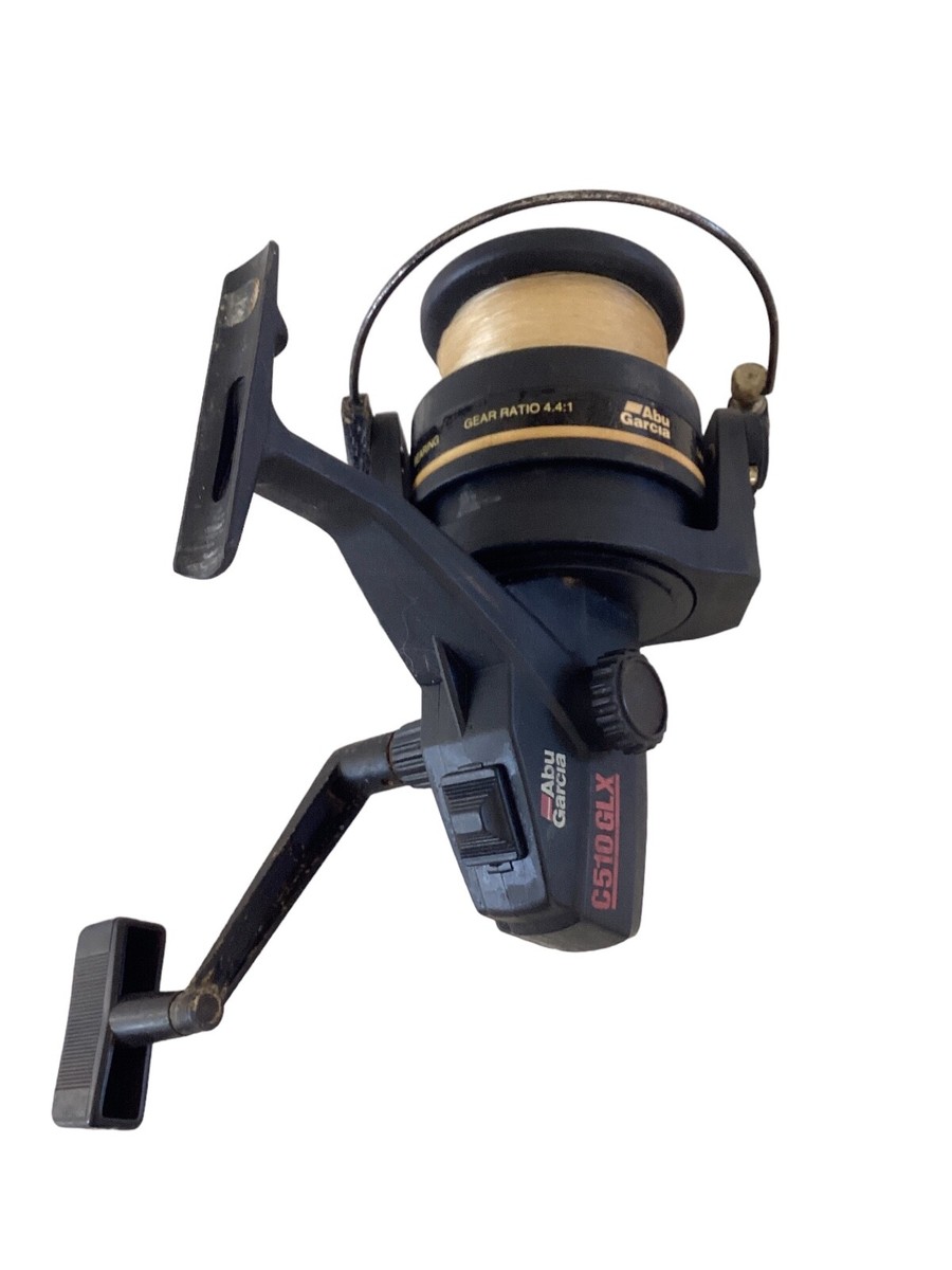 Moulinet Spinning Vintage Abu Garcia C510 GLX Graphite – Rapport 4,4:1 Pour Mer