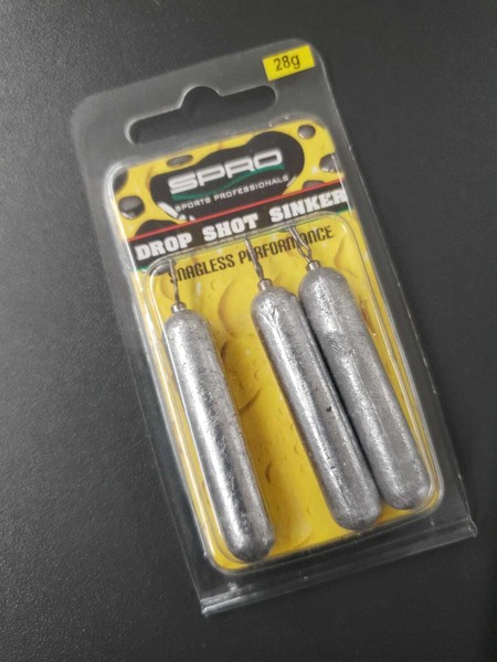 Spro Lead Drop Shot Sinker Bleie 28G 3 StüCk Dropshot Blei Dropshotblei Ovp New-image