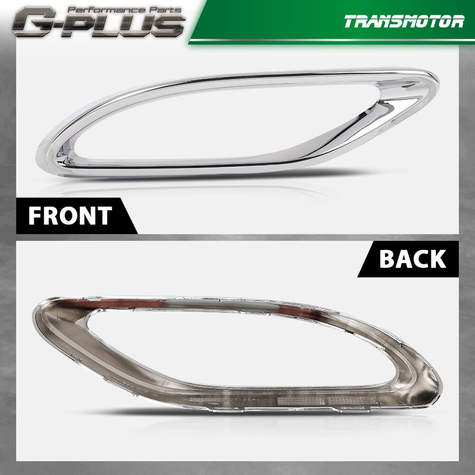 Left Rear Exhaust Pipe Chrome Trim Bezel For Mercedes-Benz E53 AMG ...