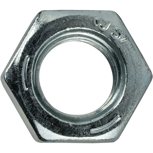 1000 Écrous Hexagonaux Finis 3/8-24 Grade 5 Acier Zingué Électro - Lot Professionnel