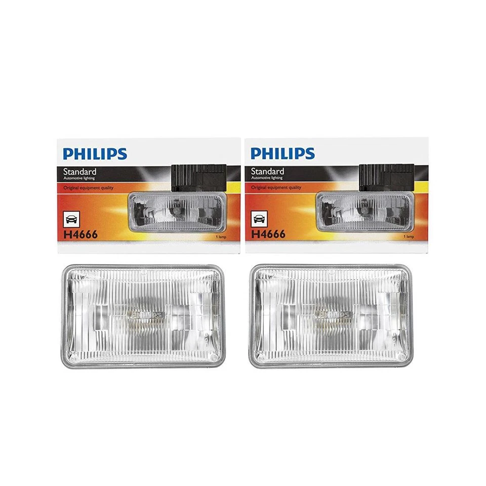 Philips 2 bombillas de faros lámpara de haz alto/bajo para Chevrolet Blazer 1995-1997 Foto 2 de 4
