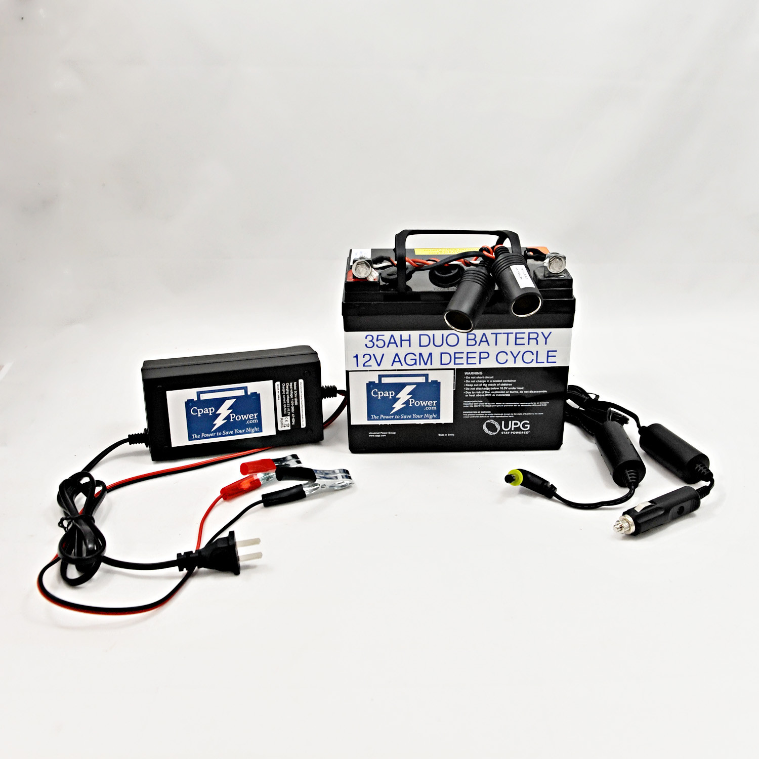 DREAM STATION Cpap CAMPING Kit de Batería Powers Cpap Hasta 8 Noches 5 AÑOS GARANTÍA