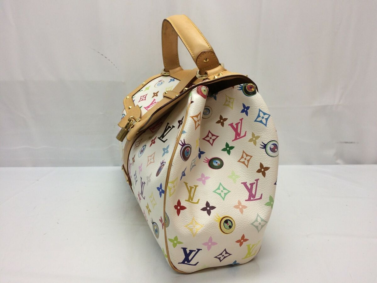 Auth LOUIS VUITTON Multicolor Eye Love You M92053 Sac Retro Auth LOUIS VUITTON Multicolor Eye Love You M92053 Sac Retro