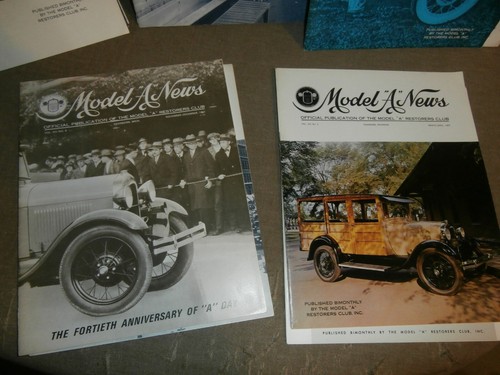 10 Ford Model A News Restorers Club Magazines 1965 1966 1967 1968 - Picture 3 of 6