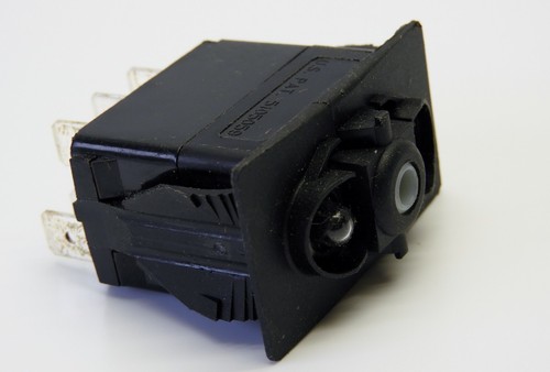 Marine 12V 3-Way Switch Illuminated ON / OFF / ON w/out Toggle SeaRay ...