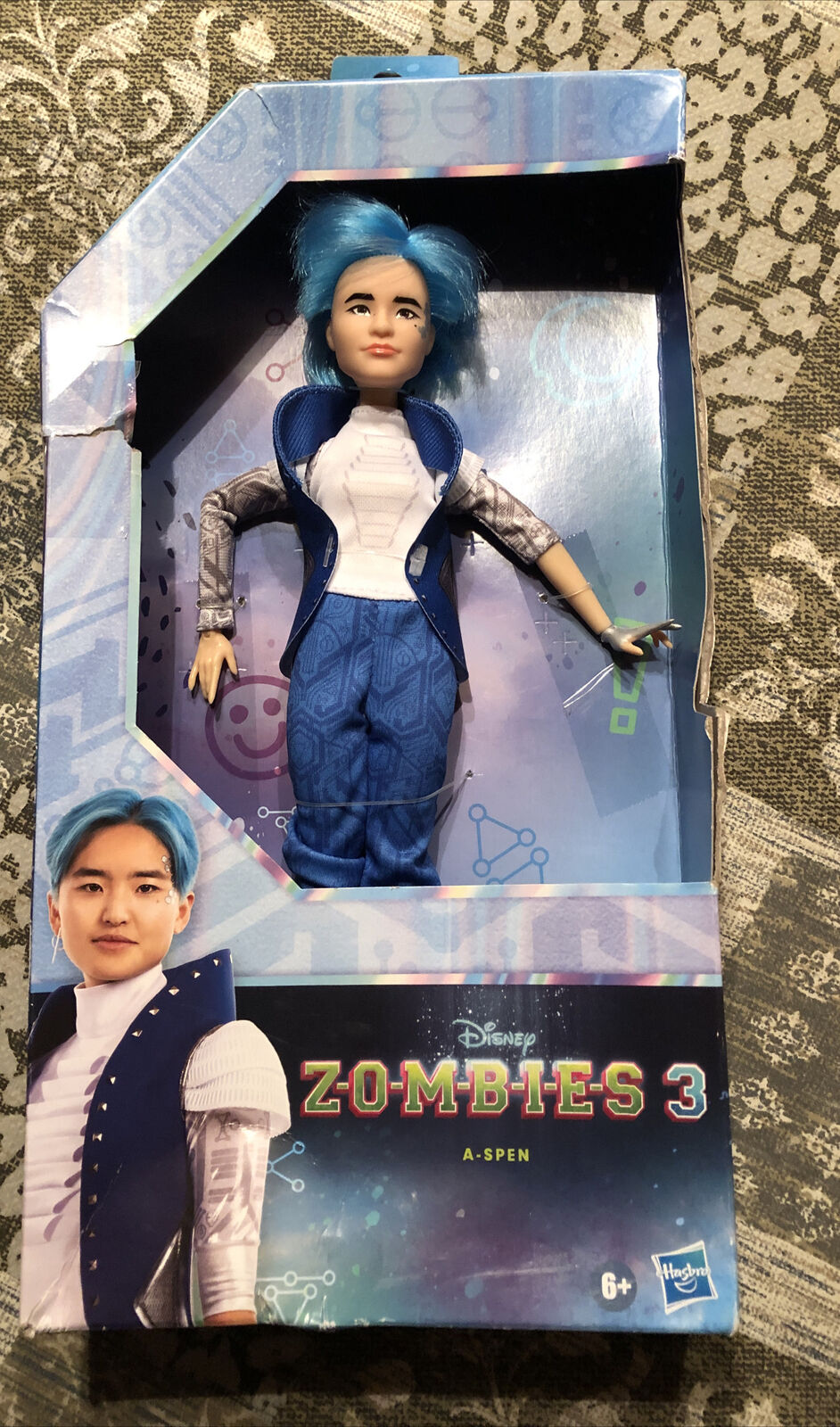 Disney Zombies 3 A-Spen Fashion Doll - 12-Inch Zombie Doll - NEW 2022