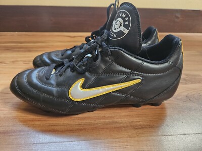 Nike Tiempo 750II Vintage y2k leather football soccer Cleats SZ