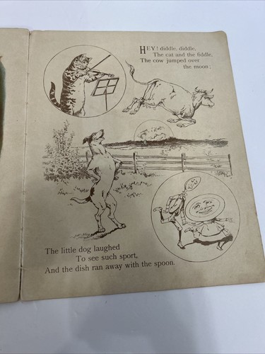 The Three Little Kittens & Other Nursery Stories Book Vintage Antique Copyr 1898 - Picture 19 of 20