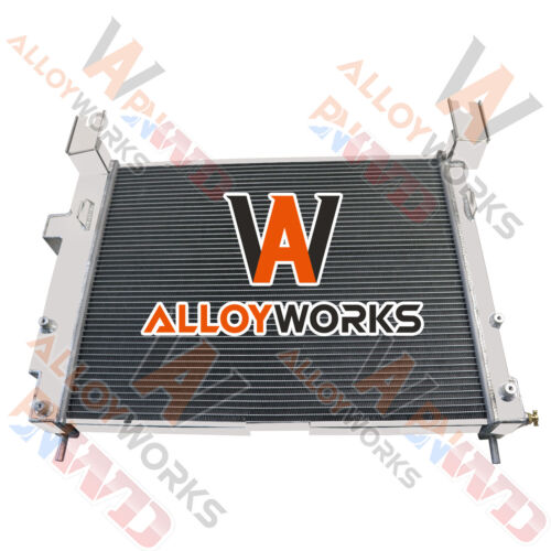 4 Row Radiator For Dodge Dakota L4 2.5L 3.7L V6 / Durango 4.7L 5.9L V8 2000-2004 - Picture 8 of 11
