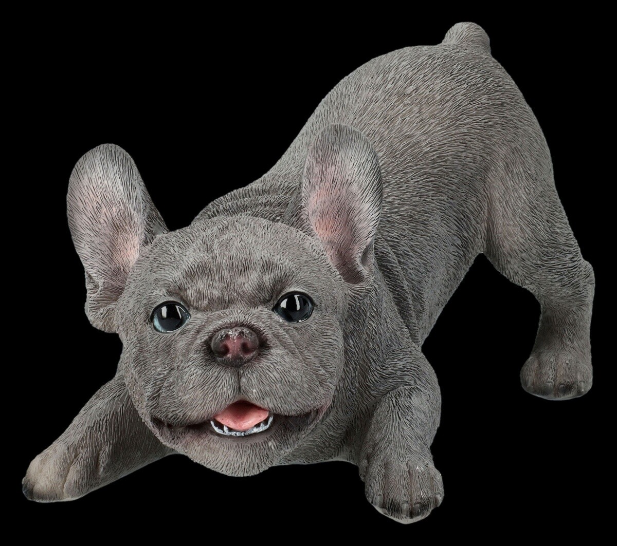 French Bulldog Figure - Puppy Wants To Play - HotAnt Garden Figure Decor H 12