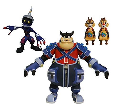 Kingdom Hearts SEP178689 Select Serie 2 Pete Chip Dale Soldat Actionfigur-image