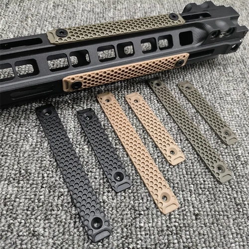 4Pcs/lot MLOK Nylon Rail Hand Protection G 10 Cover Panel for M-lok System - Picture 1 of 19