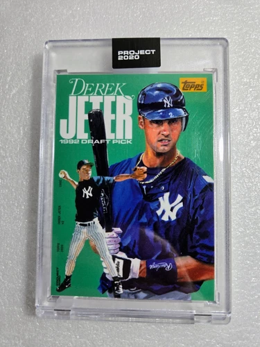 Topps Project 2020 #381 Derek Jeter - Jacob Rochester PR 4163