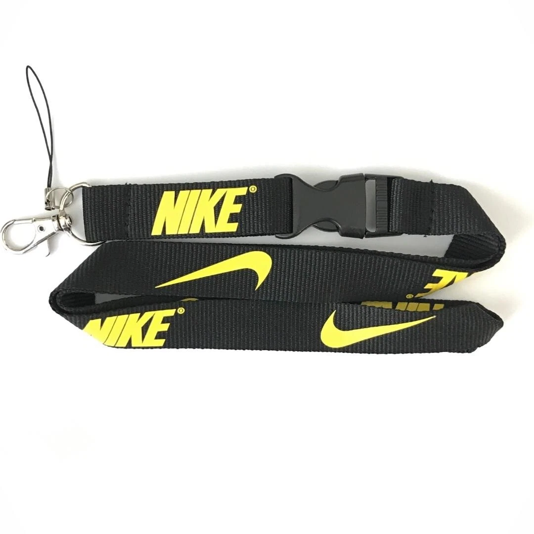 Neon green nike lanyard sale