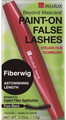 d.j.v. MIARAY Fiberwig Lashes Long Lashes Black Paint-on