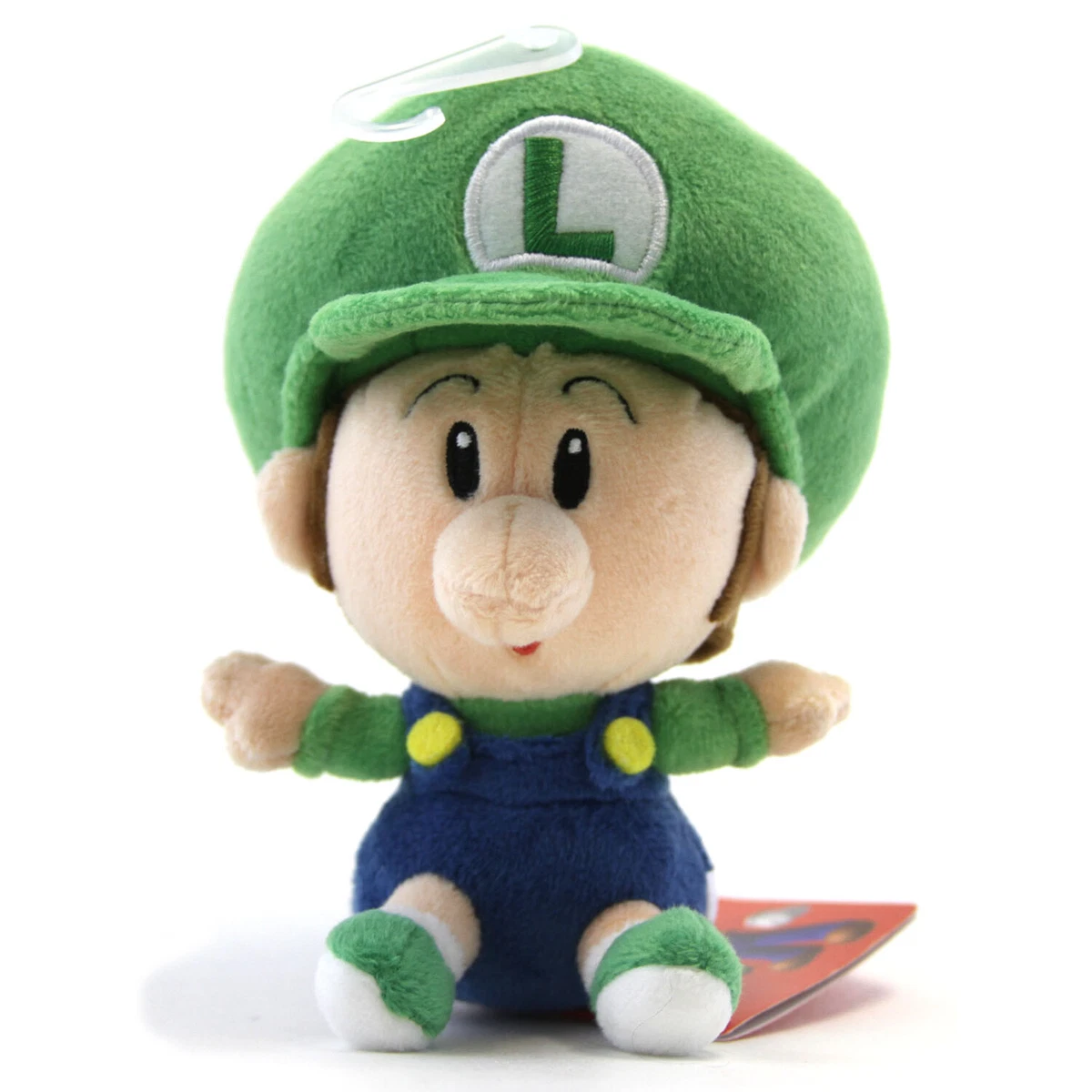 Official BABY LUIGI Super Mario Bros. 5 in. Plush San-Ei (Bebi Ruiji  Plushie) | eBay