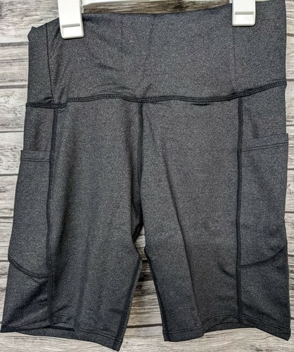 Lianshp -High Waist Yoga Shorts Women's Tummy Control Athletic Workout Large-NEW - Picture 3 of 6