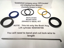25H40213 Bush Hog replacement seal kit (2" bore with 1-1/2" Rod) Lift Cylinder