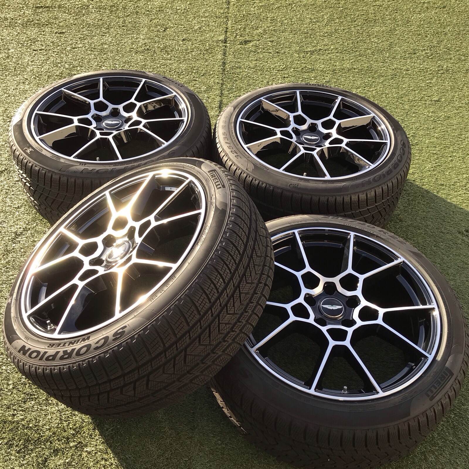 22 ASTON MARTIN DBX RIMS TIRES NEW SET WINTER FACTORY OEM STOCK ORIGINAL 2024