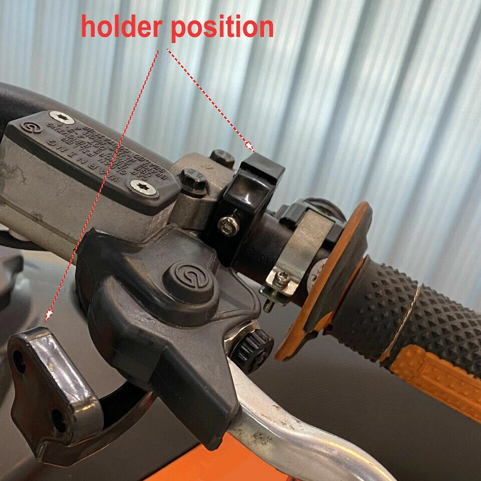 For Dirt Bike ATV Motorcycle 7/8" Universal Handlebar Hand Guards Protector Kits Foto 4 de 4