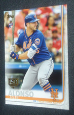 Pete Alonso 2019 TOPPS SERIES TWO RC 150 YEARS GOLD SHIELD Card #475