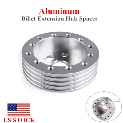 1''Billet Extension Hub Spacer for 6 hole Steering Wheel to 3 hole Adapter Parts