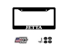 Black Plastic License Frame Jetta Black Plastic License Frame Jetta