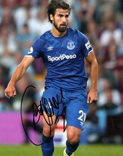 Everton FC Andre Gomes Autographed Signed 8x10 EPL Photo COA #4