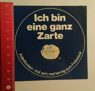 Sticker/Decal: I'm a Very Delicate Köllnflocken (160716167)